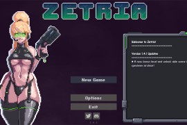 【电脑版/380M/无汉化】Zetria 宇宙营救正式完全版 Ver1.4.1【横向ACT/像素全动态/CV】